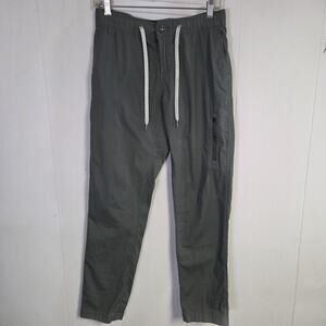 Vuori Ripstop Pants Utility Workwear Athletic Olive Green Womens Size Small